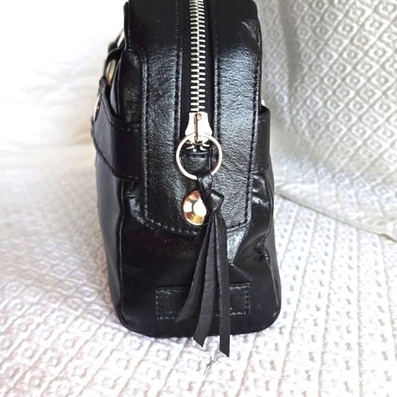 ( Kooba ) Leather Bag in Black / Silver Hardware - Picture 3 of 11